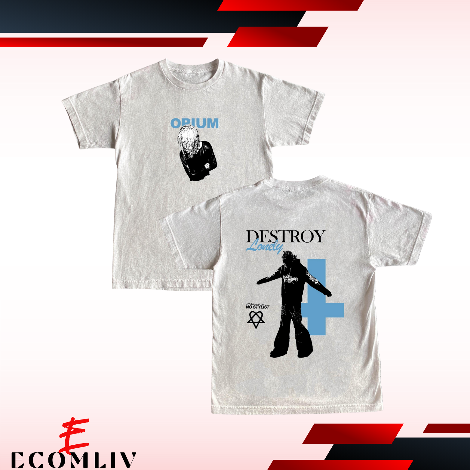 Opium T-Shirt, Playboi Carti T-Shirt, Playboi Carti Opium T-Shirt, Playboi Carti Merch, Playboi Carti Concert Merch, Carti Destroy Tee